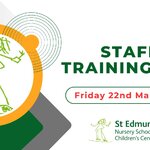 Image of Staff Training Day on Friday 22nd March - nursery will be closed for all children 