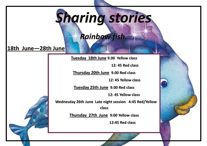 Image of Sharing Stories - Rainbow Fish 