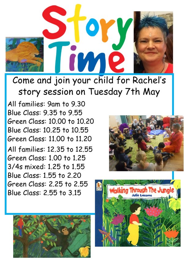 Image of Story Time Tuesday 7th May 2019